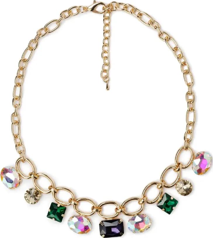 MYA ACCESSORIES | Girocollo a catena con pietre - 2