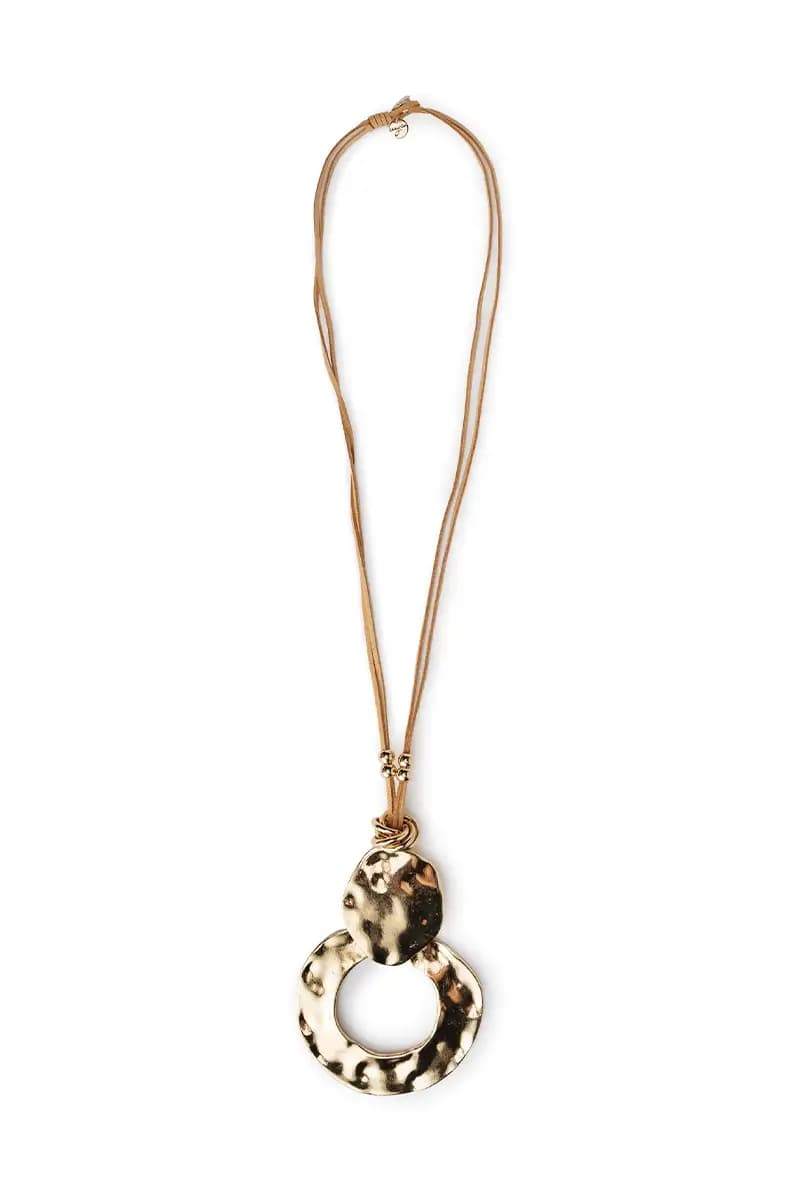 MYA ACCESSORIES | Collana lunga laccio con medaglione - 2