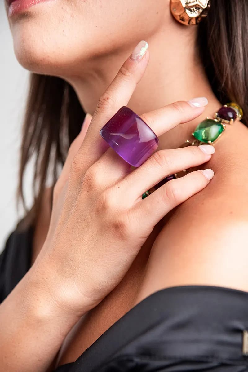 MYA ACCESSORIES | Anello in resina - 3