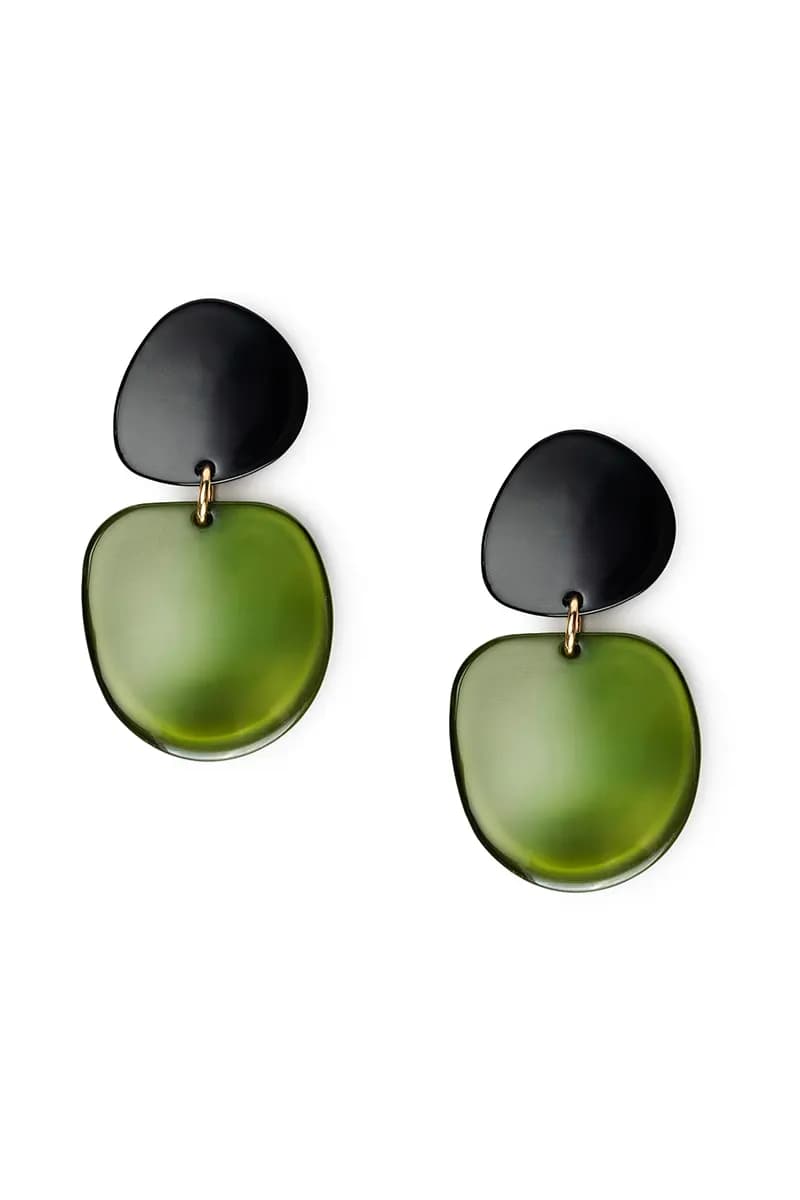 MYA ACCESSORIES | Orecchini in acrilico forma astratta - 2