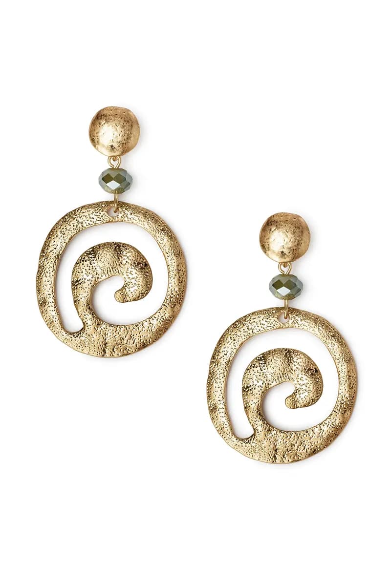 MYA ACCESSORIES | Orecchini in metallo a spirale - 2