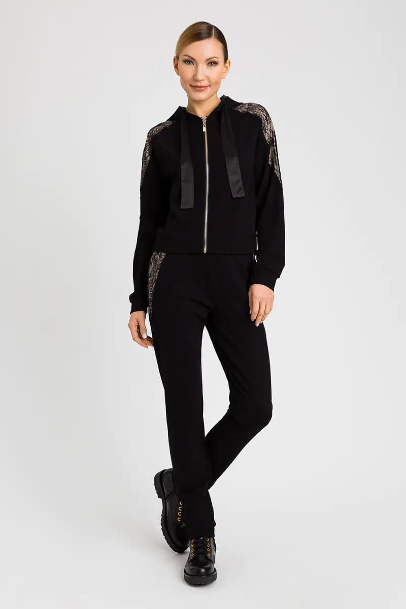 TWINSET | Felpa e pantaloni con pizzo - 5