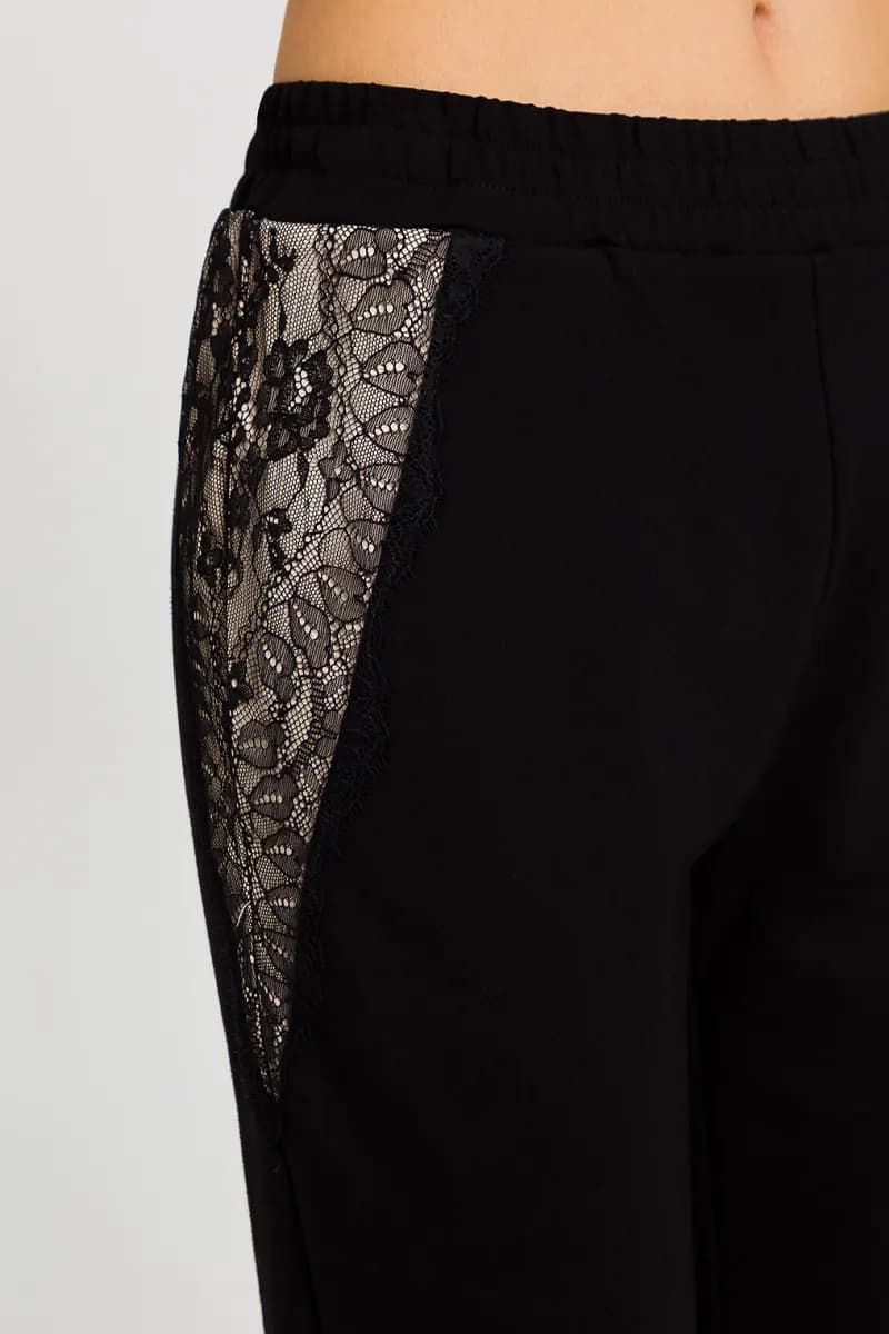 TWINSET | Felpa e pantaloni con pizzo - 4
