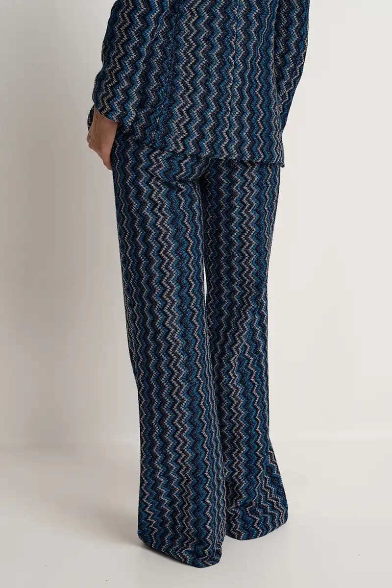 PHO Firenze | Pantalone Rachel traforato dettagli laminati - 3