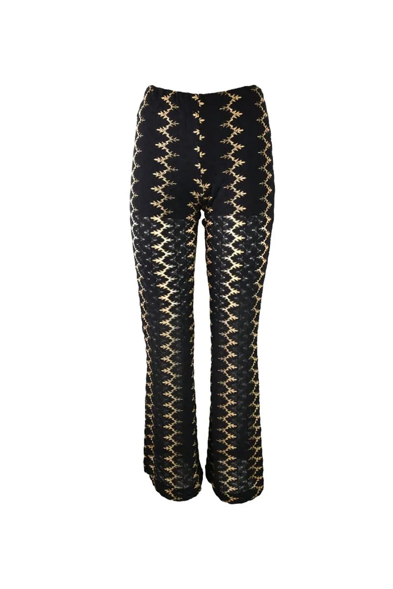 PHO Firenze | Pantalone Rachel traforato laminato - 2