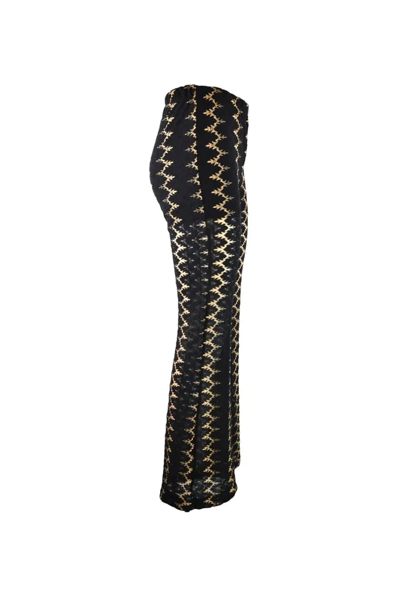 PHO Firenze | Pantalone Rachel traforato laminato - 4