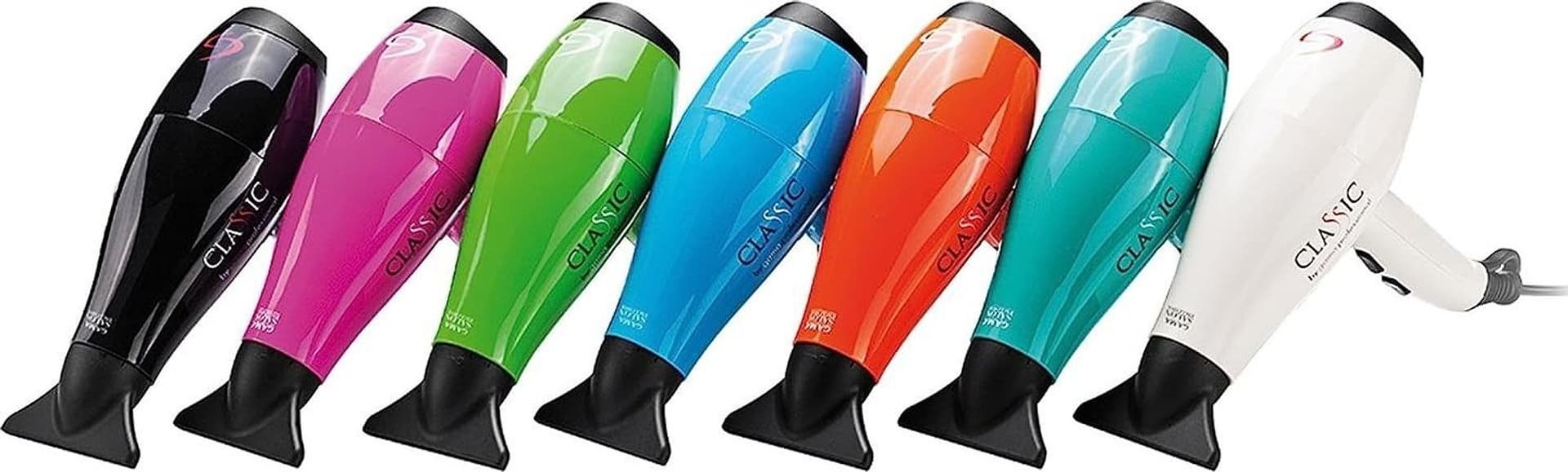 Asciugacapelli professionale Gama Italy Motore AC italiano a lunga durata 2200 W - 3