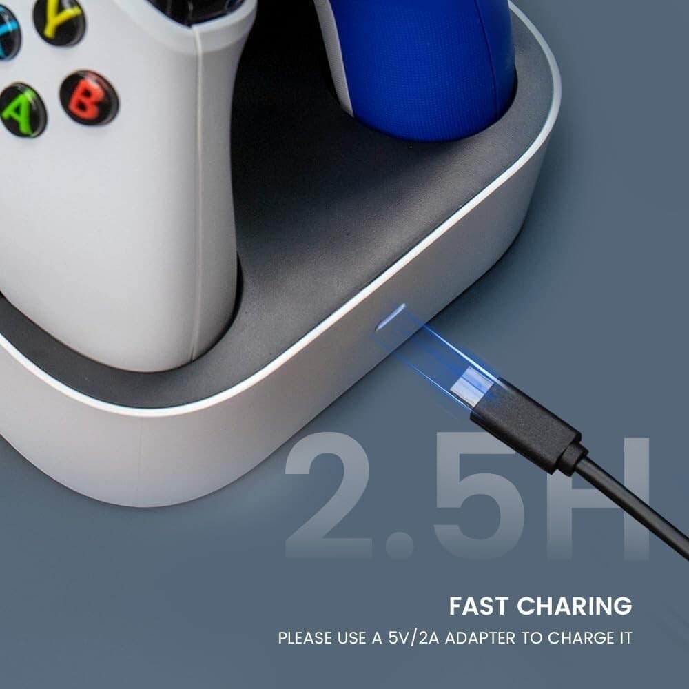 Stazione di ricarica per controller GameSir per Xbox One/Xbox Series X|S 2x1100m - 3