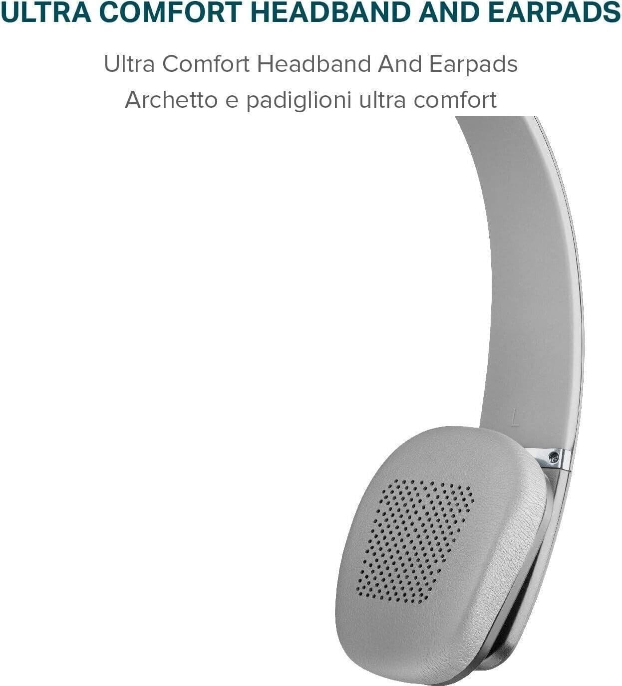 Cellularline AQL Perfectio Cuffie Bluetooth Wireless On Ear Microfono Nero - 5