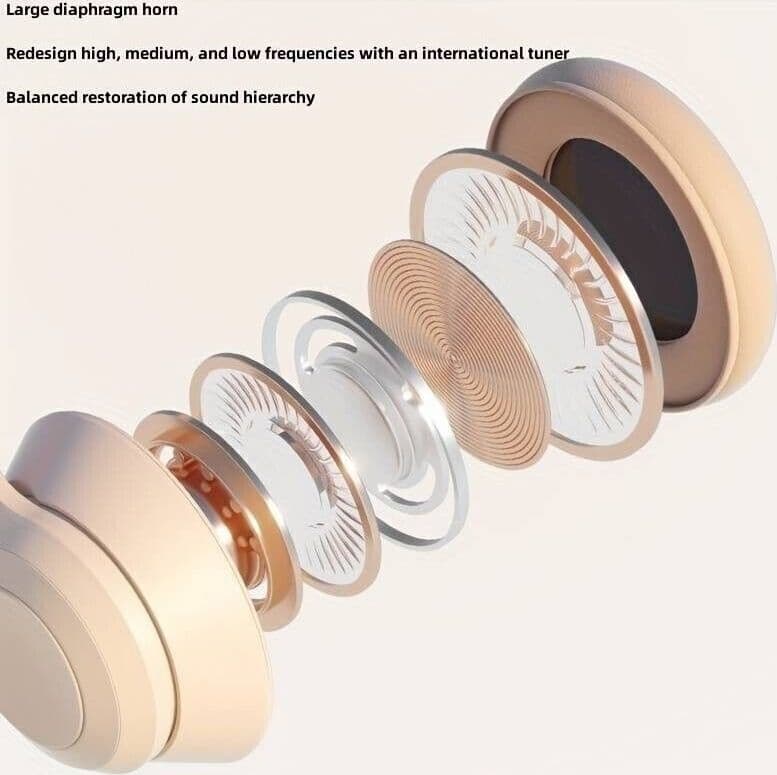 Cuffie wireless CXT-01 con riduzione del rumore e bell'aspetto Auricolari - 4