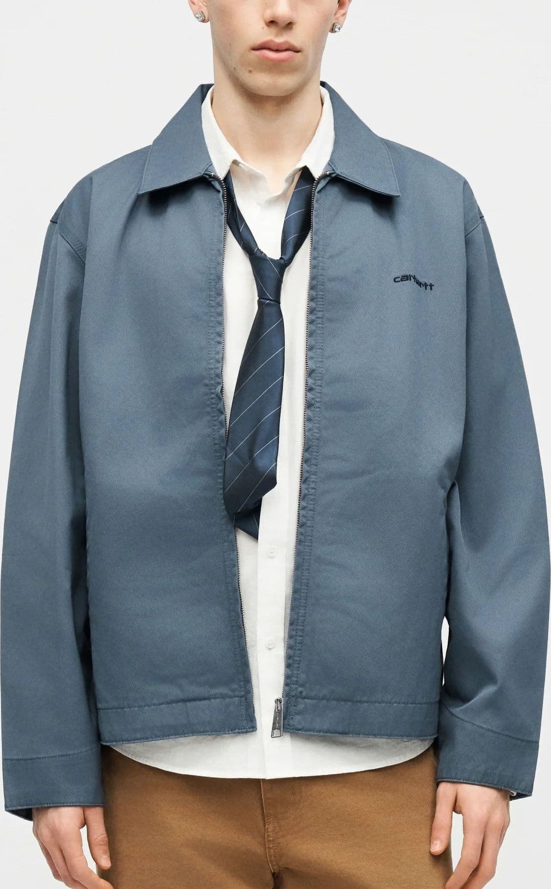 Giacca Carhartt Module Script Jkt Blue - 3
