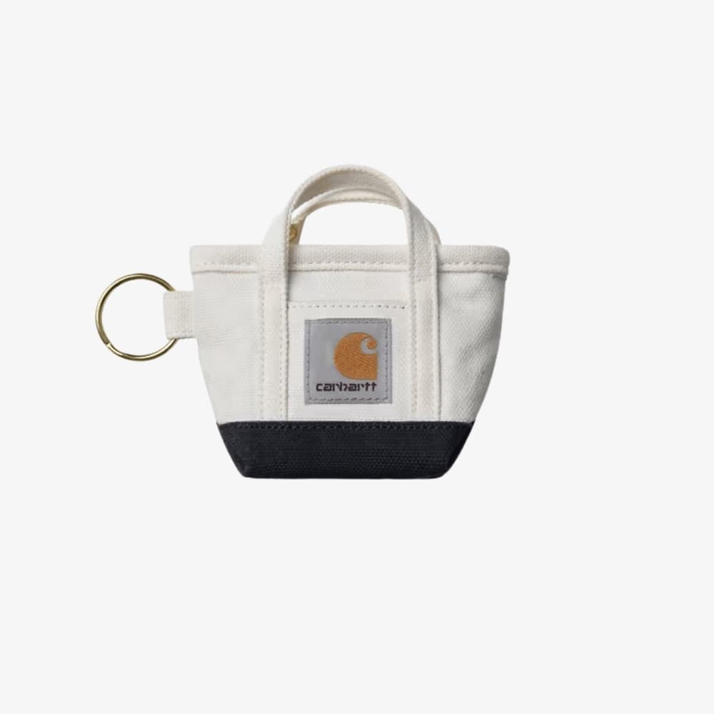 Portachiavi Carhartt Mini Tote Bag Cream - 3