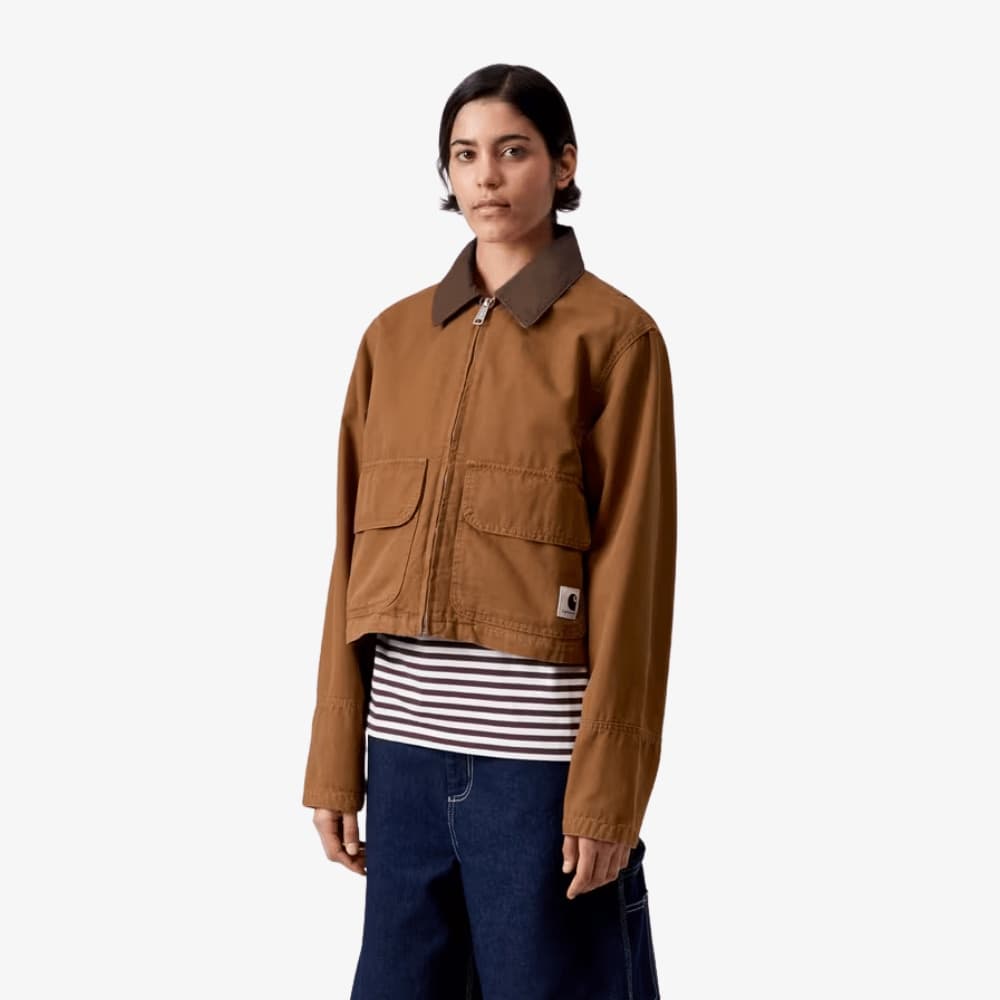 Giacca Carhartt W Prescott Hamilton Brown - 3