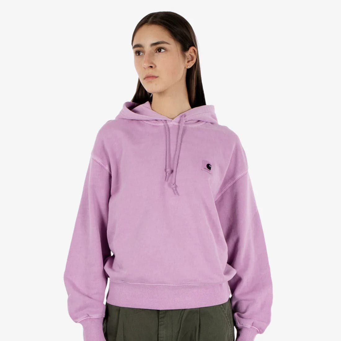 Felpa Carhartt W Hood Nelson Purple - 3
