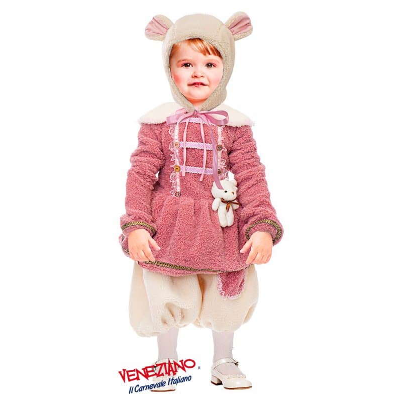 Costume carnevale piccolo orsetta da 3 a 24 mesi - veneziano 28085 - 3