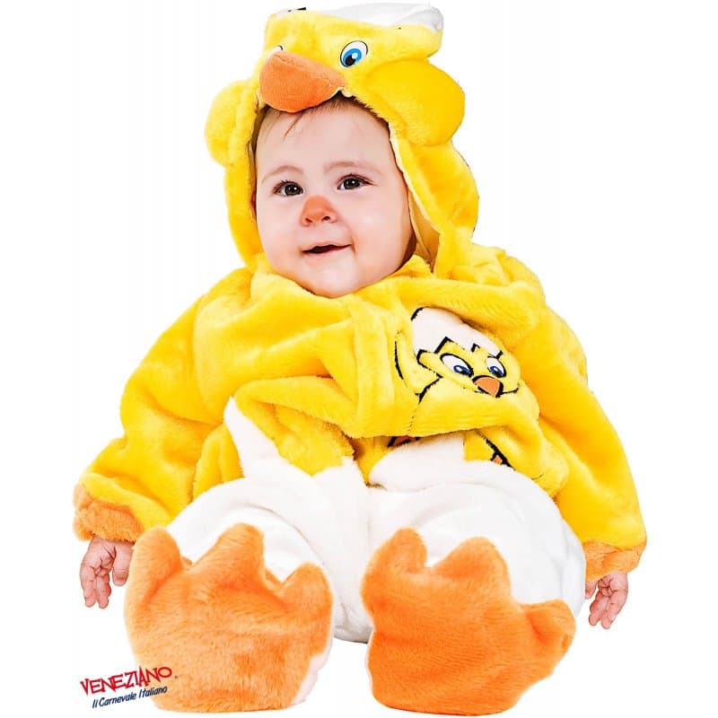 Costume carnevale dolce pulcino da 3 a 12 mesi - veneziano 88083 - 3