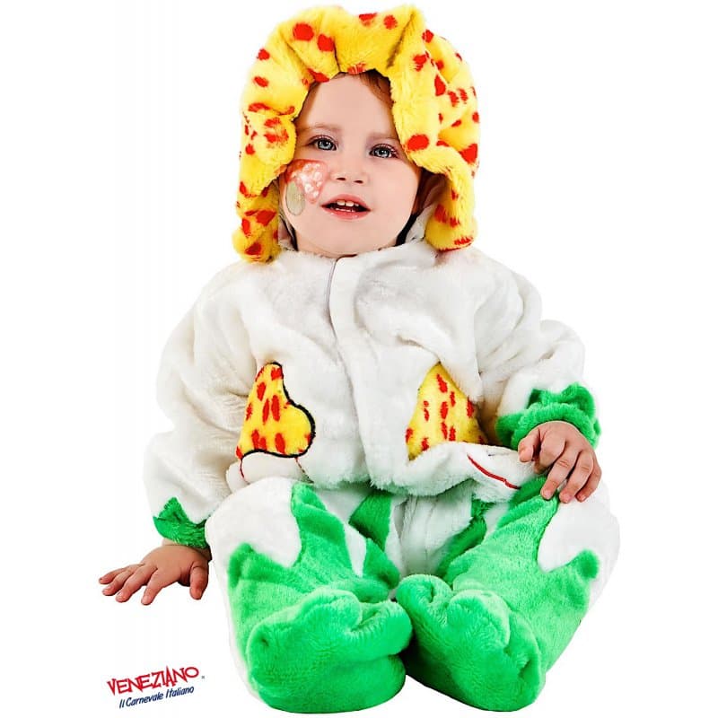 Costume carnevale funghetto da 3 a 12 mesi - veneziano 88087 - 3