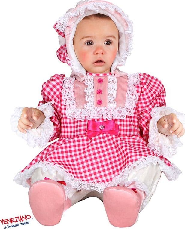 Costume carnevale piccola dolly da 3 a 24 mesi - veneziano 54177 - 3