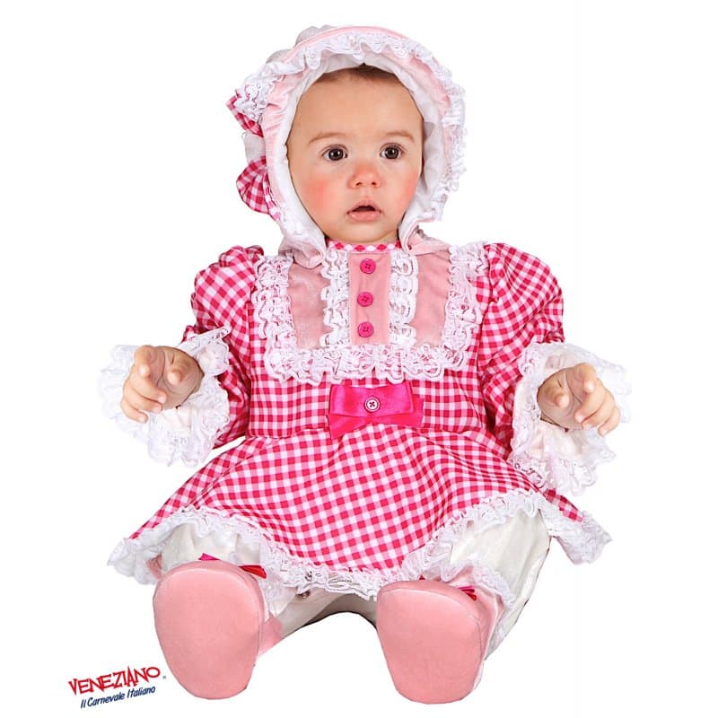 Costume carnevale piccola dolly da 3 a 24 mesi - veneziano 54177 - 3