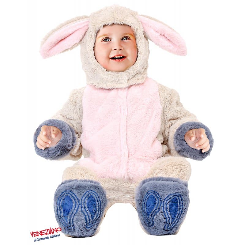 Costume carnevale pecorella da 3 a 12 mesi - veneziano 54167 - 3