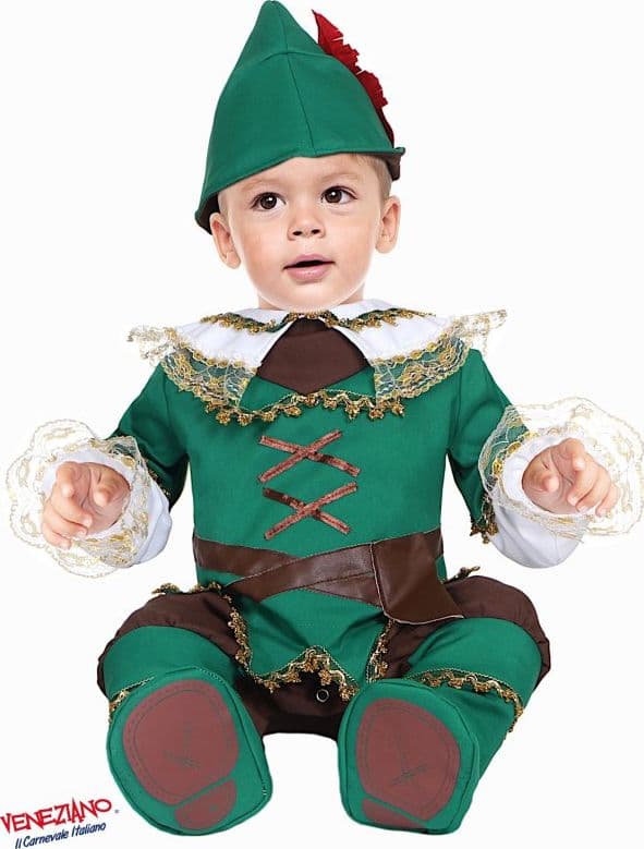 Costume carnevale piccolo arciere da 3 a 24 mesi - veneziano 54180 - 3