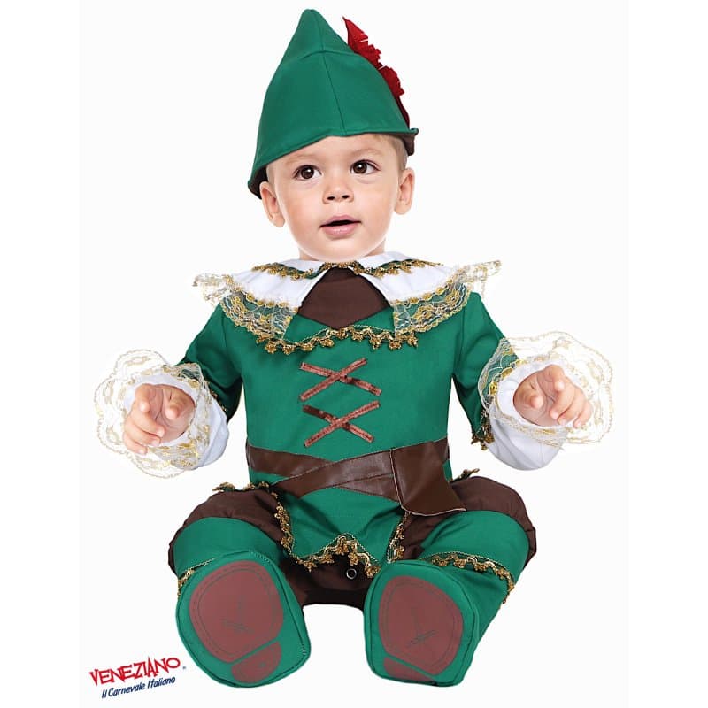 Costume carnevale piccolo arciere da 3 a 24 mesi - veneziano 54180 - 3