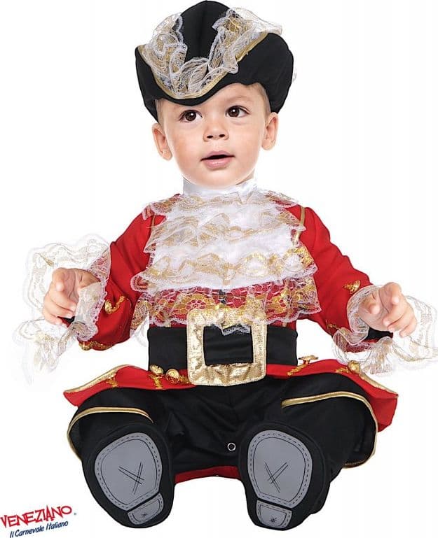 Costume carnevale piccolo uncino da 3 a 24 mesi - veneziano 54181 - 3
