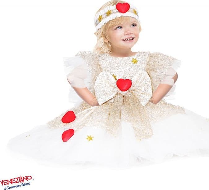 Costume carnevale principessa cuore da 3 a 24 mesi - veneziano 54205 - 3