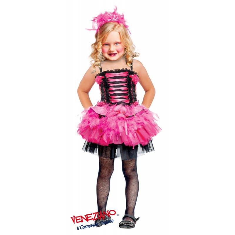 Costume carnevale lady punk da 0 a 3 anni - veneziano 50622 - 3