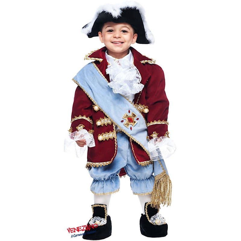 Costume carnevale marchese del grillo da 0 a 3 anni - veneziano 50713 - 3