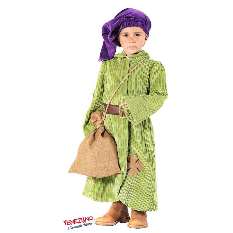 Costume carnevale nanetto cucciolotto da 0 a 3 anni - veneziano 54321 - 3