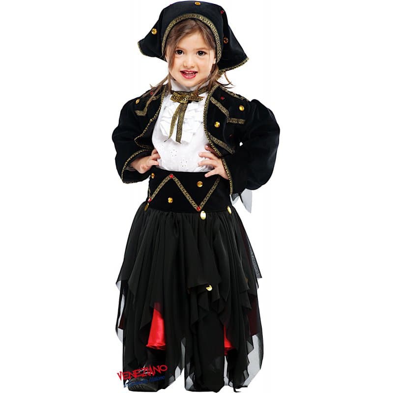 Costume carnevale piccola zingarella cartomante da 0 a 3 anni - veneziano 53218 - 3