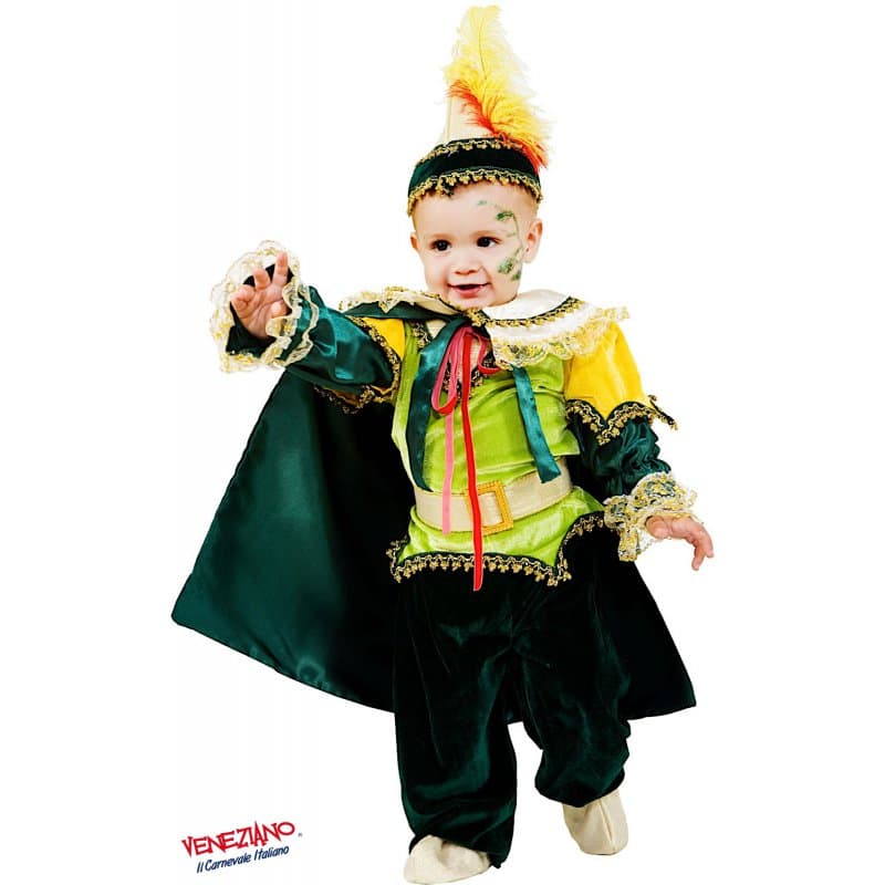 Costume carnevale piccolo principe dei boschi da 0 a 2 anni - veneziano 7713 - 3