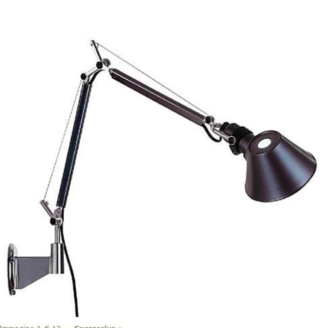 Lampada da parete Artemide Tolomeo Halo - 8