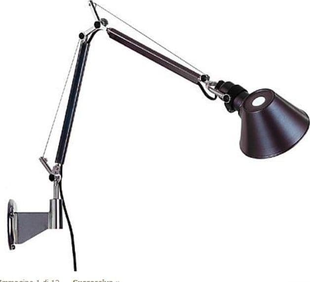Lampada da parete Artemide Tolomeo Halo - 6