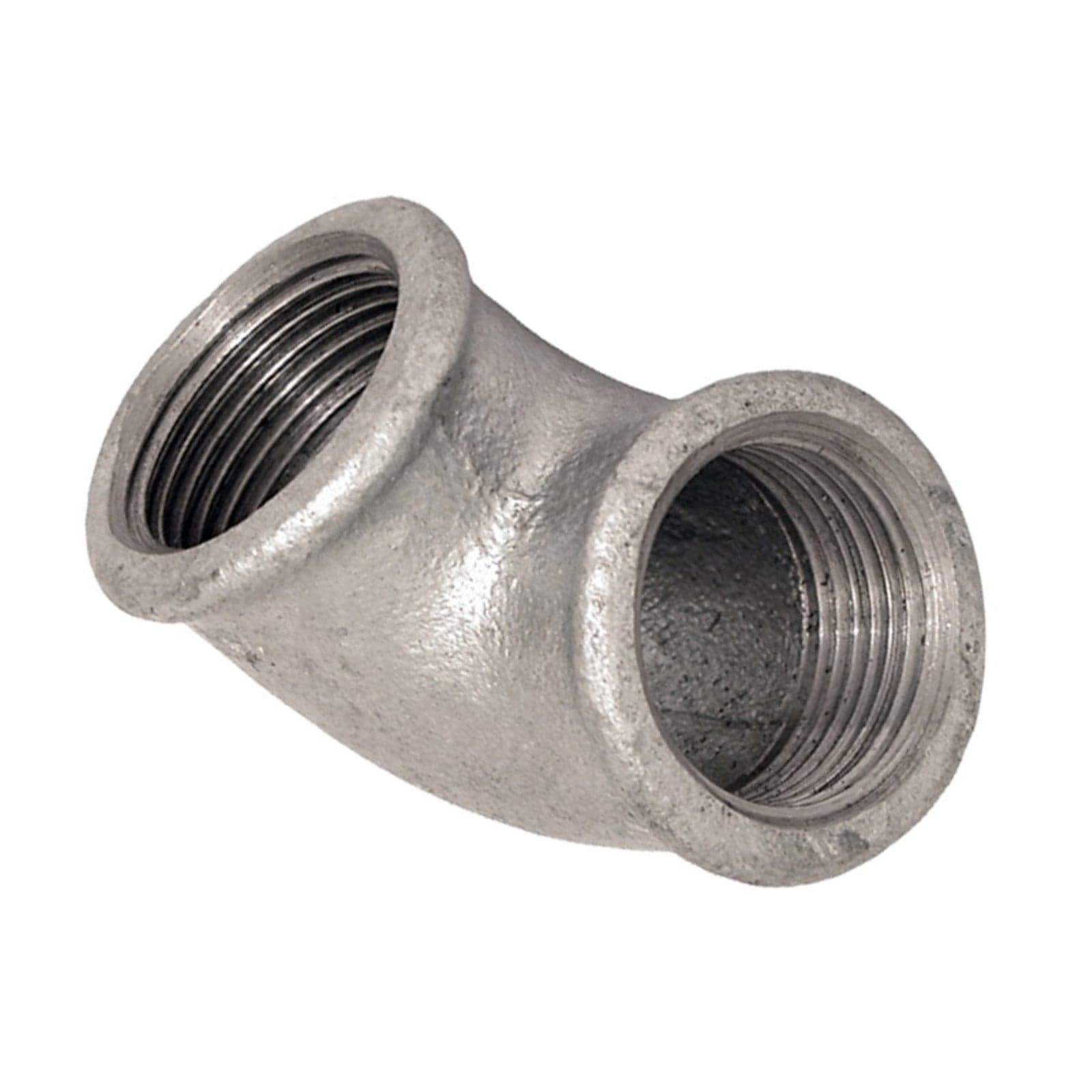 Raccordo gomito a 90 in ghisa zincata malleabile per irrigazione e giardinaggio - 4