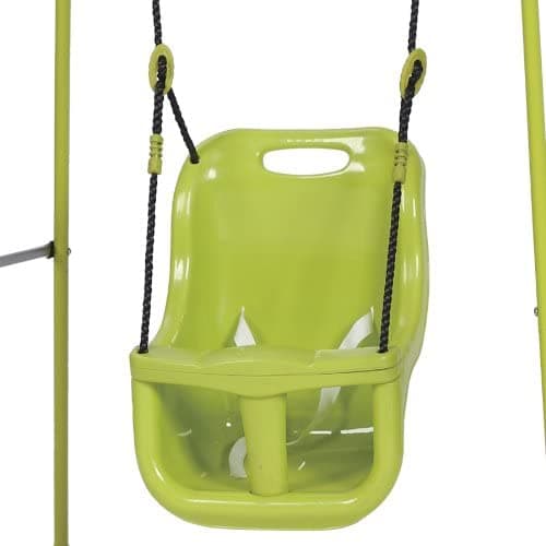 Altalena 1 posto seggiolino con protezione a T ideale per bambini da 1 - 3 anni - 2
