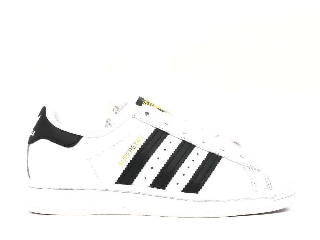 ADIDAS SUPER STAR J Sneakers donna bianche nero - 3
