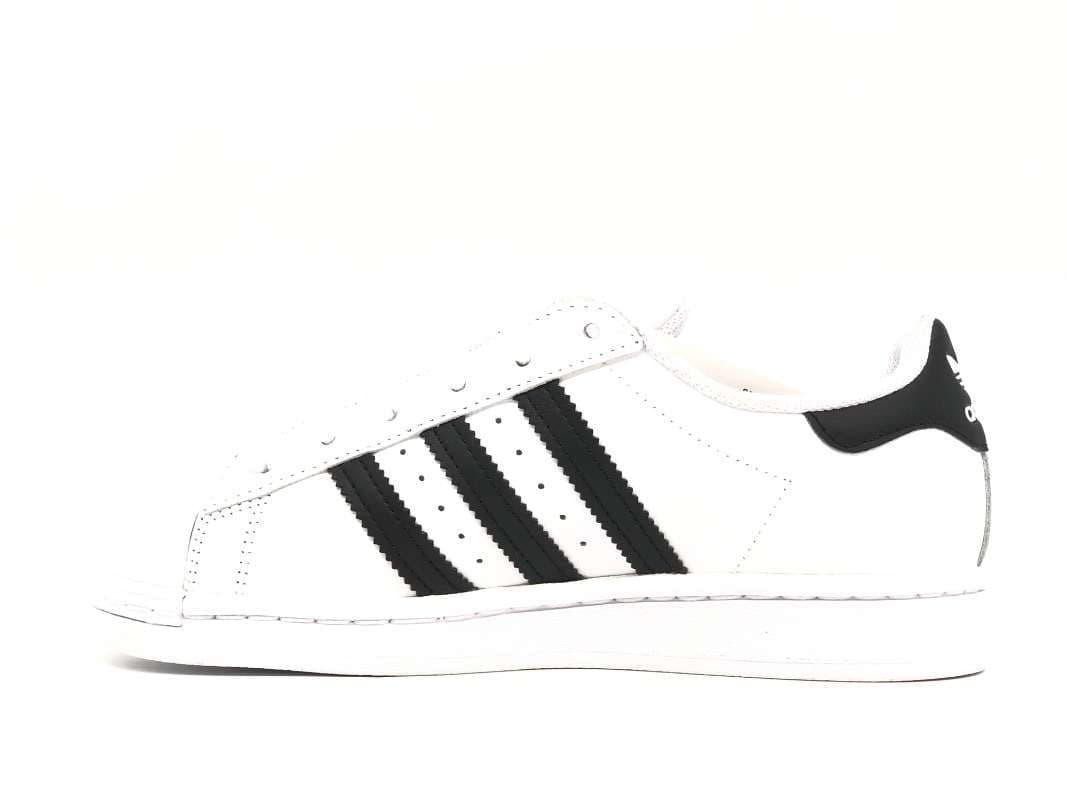 ADIDAS SUPER STAR J Sneakers donna bianche nero - 4