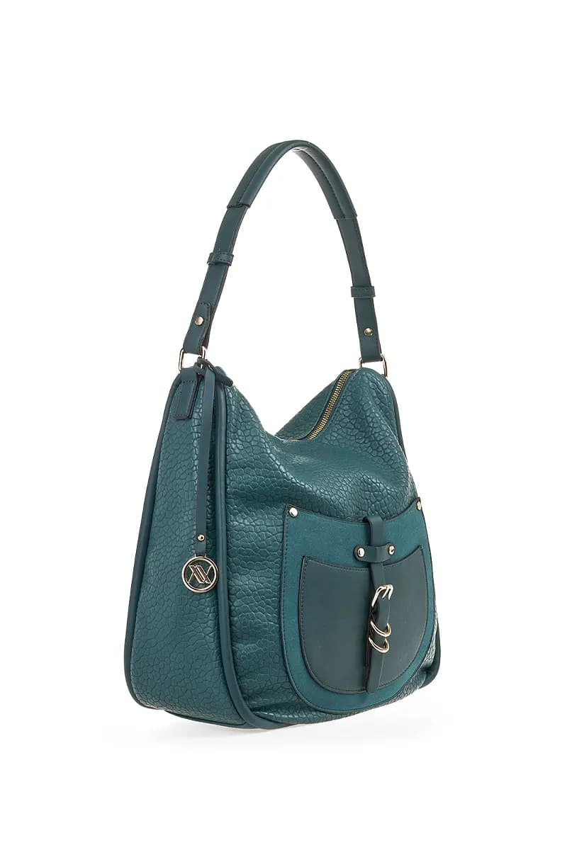VERDE FASHION | Borsa trama pitonata - 1