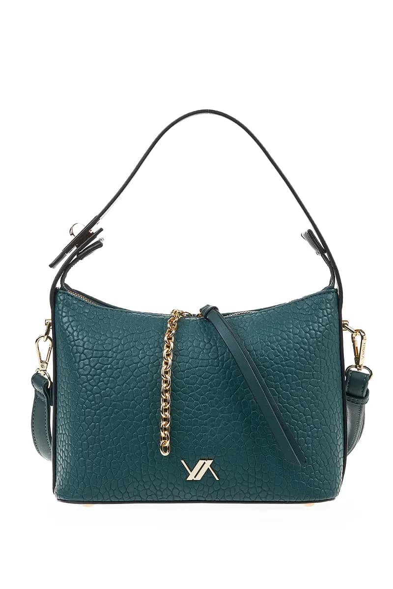 VERDE FASHION | Borsa a spalla pitonata - 6