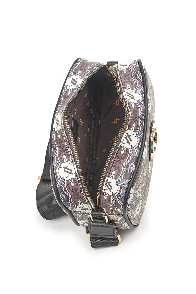 VERDE FASHION | Borsa a tracolla fantasia - 4