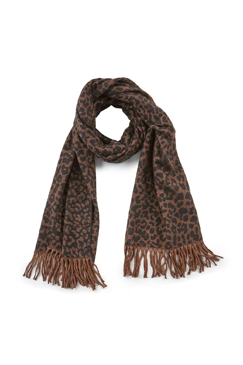 VERDE FASHION | Sciarpa stampa leopardata - 3