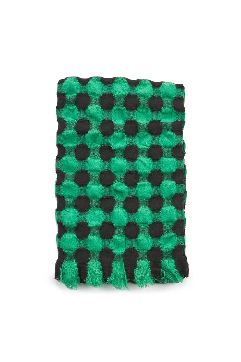 VERDE FASHION | Sciarpa quadretti - 4