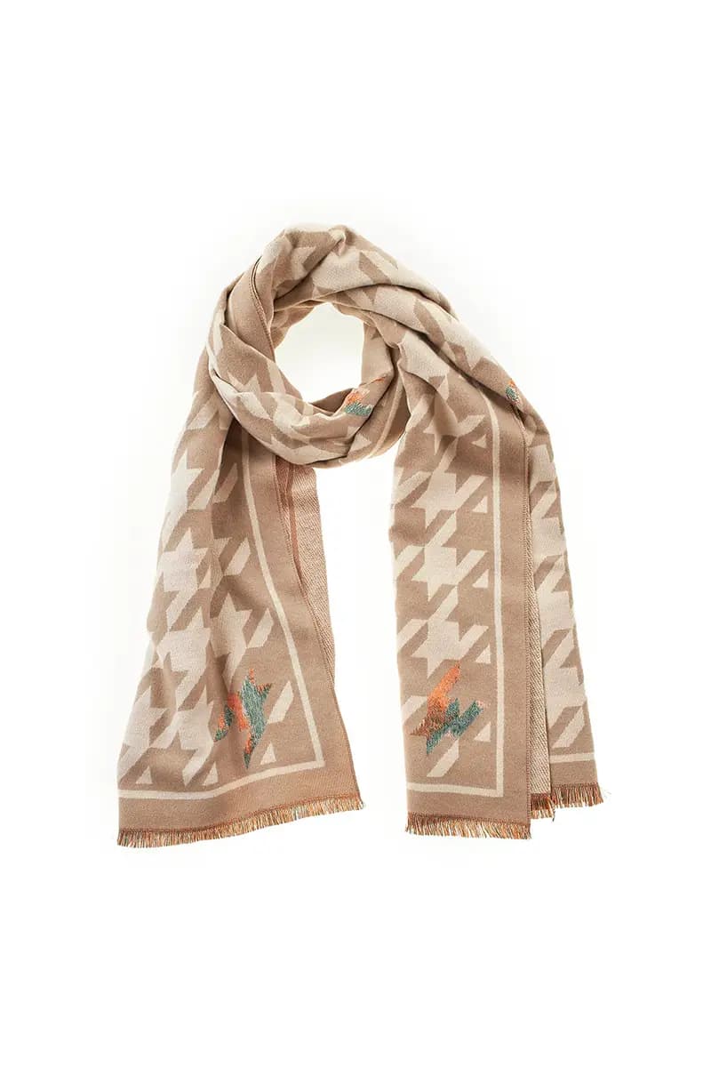 VERDE FASHION | Sciarpa pied de poule - 5