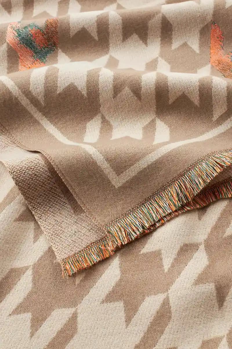 VERDE FASHION | Sciarpa pied de poule - 6