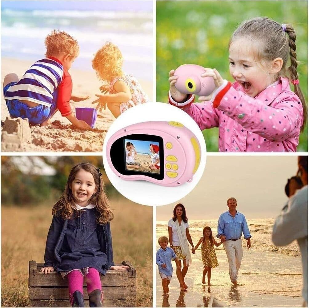 Macchina Fotografica per Bambini 1080P Portatile Videocamera Mini - 7