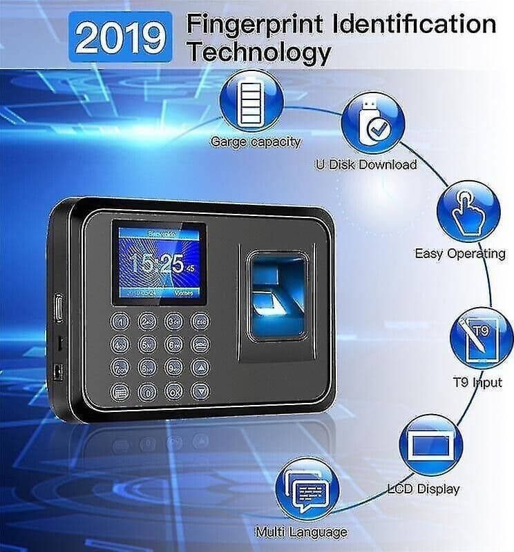 Impronta digitale biometrica Sistema di presenza orologio Registratore dipendent - 4