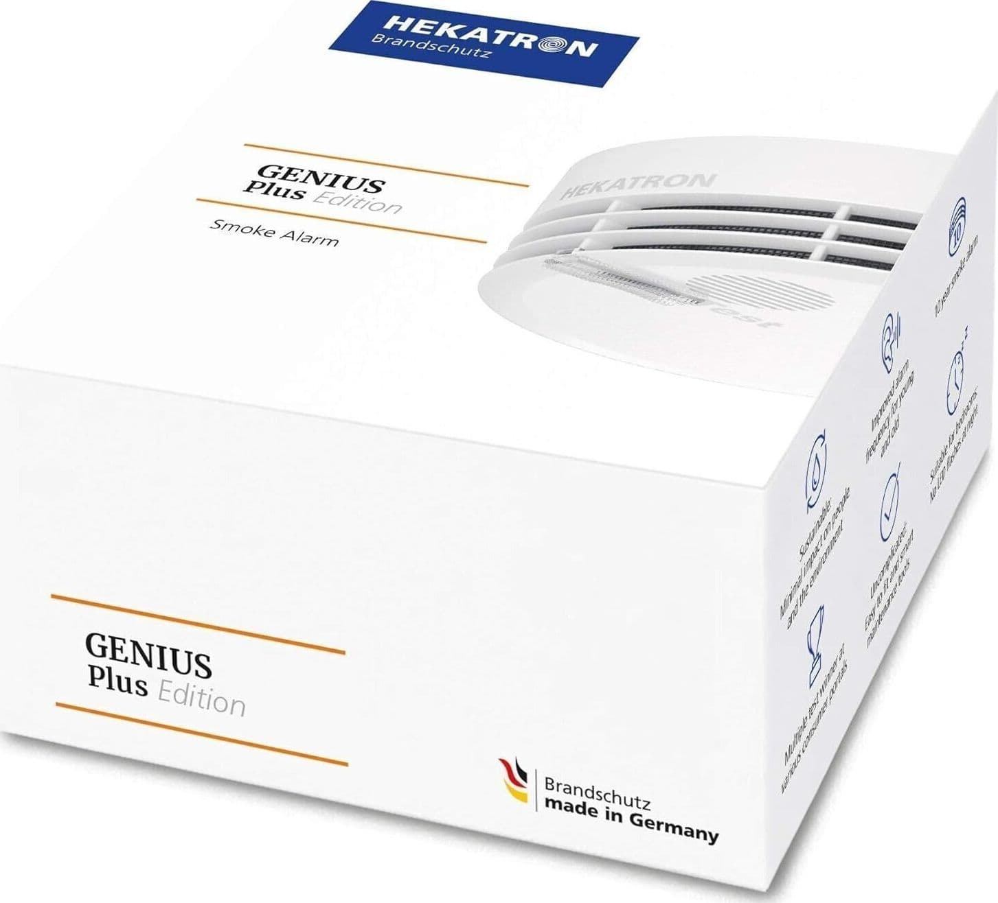 Hekatron Genius Plus Edition - Rilevatore di Fumo con Batterie Integrate - 3