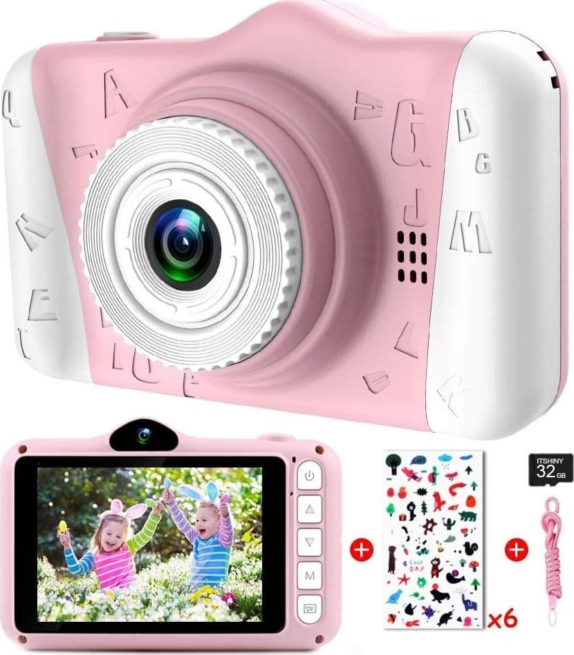 Fotocamere digitali per bambini con schermo grande da 3,5 pollici risoluzione HD
